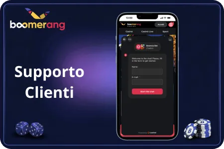 Boomerang Supporto clienti