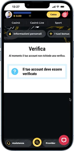 Boomerang Casino Verifica dei dati